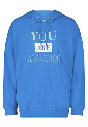 Cartoon Damen Hoodie Langarm Blue/Silver,38 von Cartoon