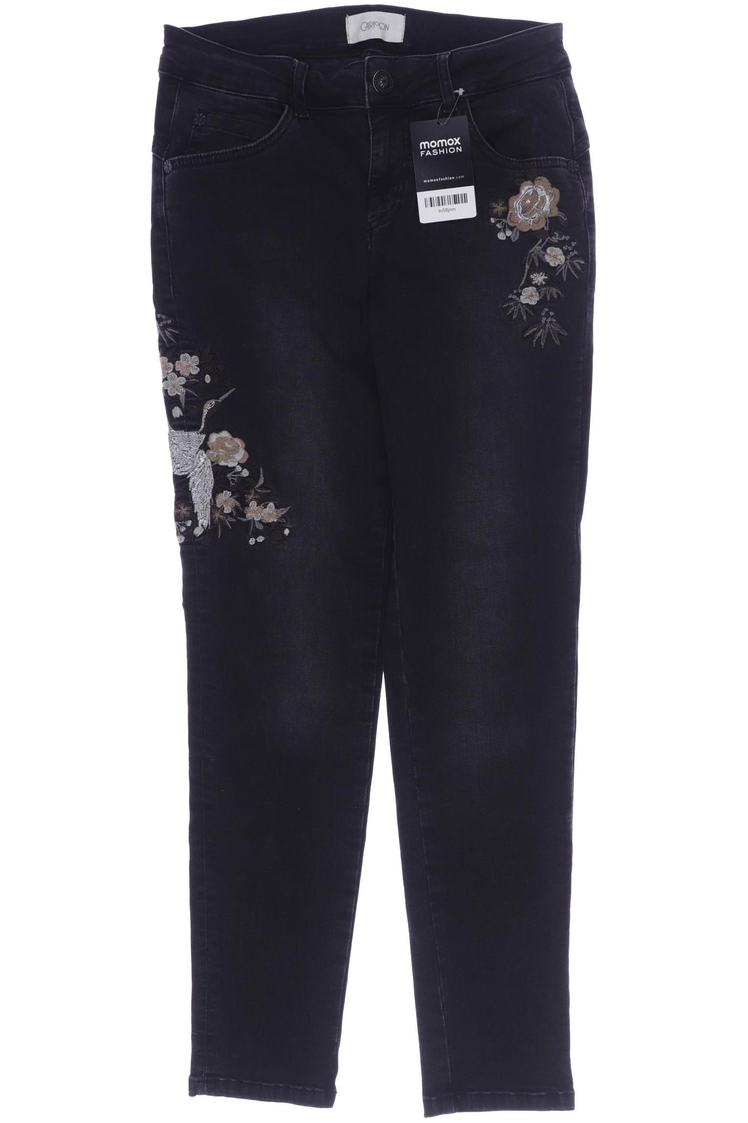 Cartoon Damen Jeans, schwarz von Cartoon