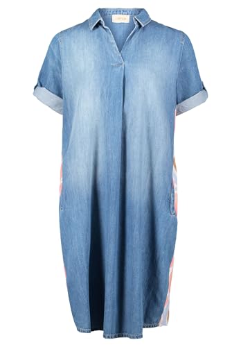 Cartoon Damen Jeanskleid mit Patches 42, Patch Blue/Rosé von Cartoon