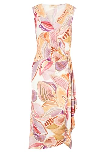 Cartoon Damen Jerseykleid mit Raffung 38, Cream/Rosé von Cartoon