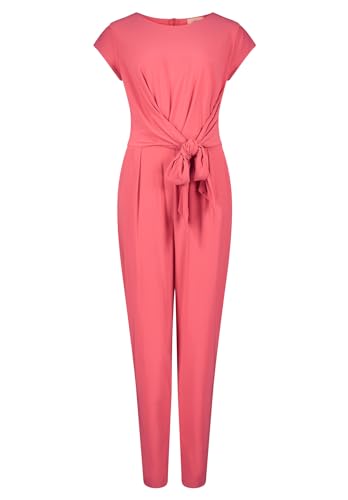 Cartoon Damen Jumpsuit mit Bindegürtel Claret Red,38 von Cartoon