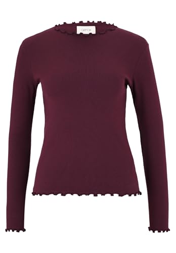 Cartoon Damen Langarm-Shirt mit Kragen 38, Dark Aubergine Cartoon Damen Langarm-Shirt mit Kragen 38, Dark Aubergine von Cartoon