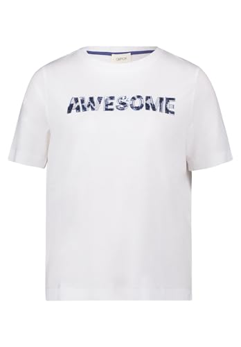 Cartoon Damen T-Shirt,Patch Cream/Blue,36 Cartoon Damen T-Shirt,Patch Cream/Blue,36 von Cartoon