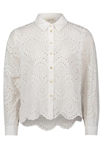 Cartoon Damen Spitzenbluse mit Knopfleiste 40, Weiß von Cartoon