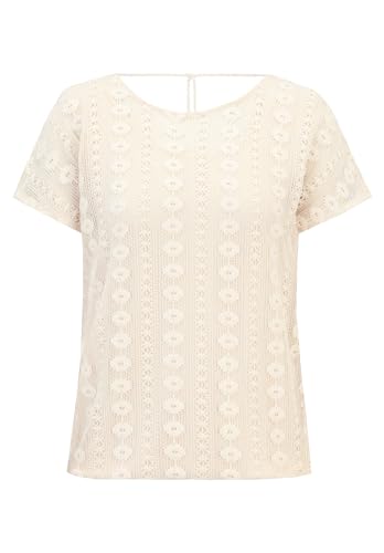 Cartoon Damen Spitzenshirt mit überschnittenen Ärmeln 38, Eggnog von Cartoon