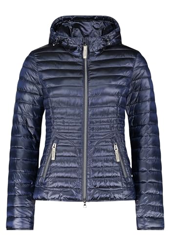 Cartoon Damen Steppjacke mit Kapuze dunkelblau,36 von Cartoon