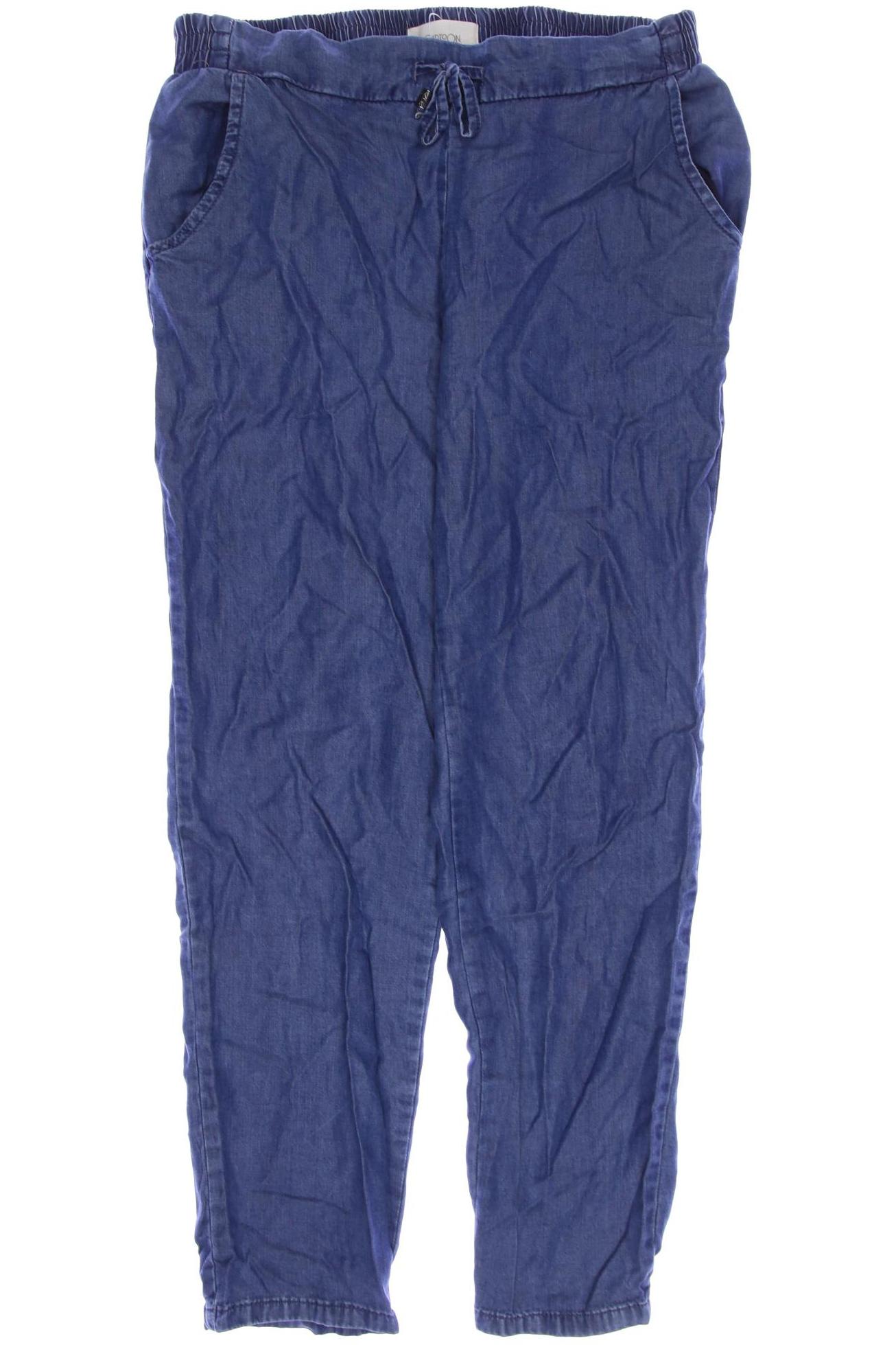 Cartoon Damen Stoffhose, blau von Cartoon