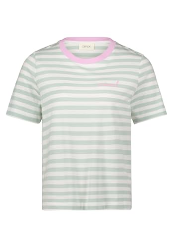 Cartoon Damen Streifenshirt mit Rundhalsausschnitt 38, Cream/Mint Cartoon Damen Streifenshirt mit Rundhalsausschnitt 38, Cream/Mint von Cartoon