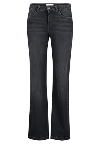Cartoon Damen Stretch-Jeans mit Waschung Dark Grey Denim,42 von Cartoon