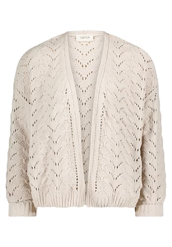 Cartoon Damen Strick-Cardigan mit Rippbündchen Wind Chime,44 von Cartoon