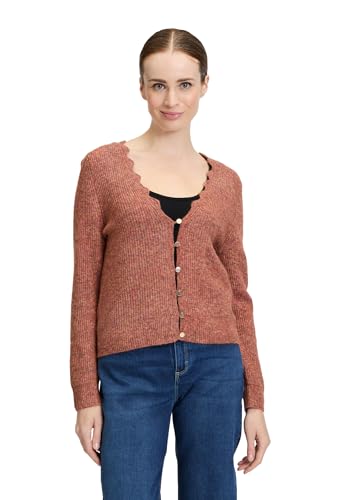 Cartoon Damen Strick-Cardigan mit V-Ausschnitt 42, Hellbraun von Cartoon