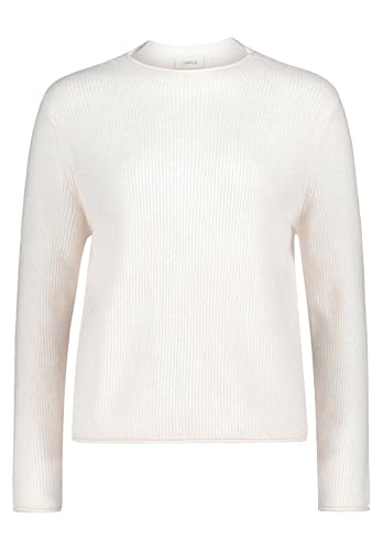 Cartoon Damen Strickpullover mit Stehkragen 44, Beige von Cartoon