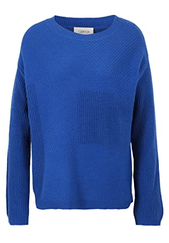Cartoon Damen Strickpullover mit Struktur Beaucoup Blue,44 von Cartoon