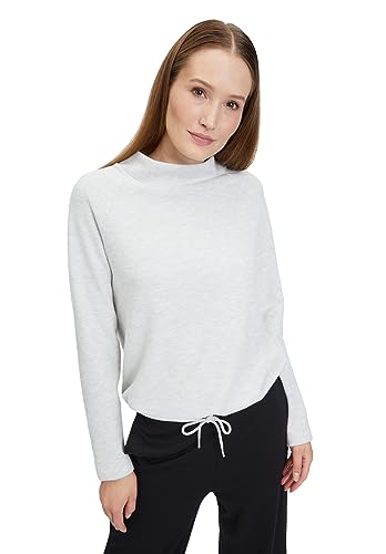 Cartoon Damen Sweatshirt mit Stehkragen,Light Grau Melange,size 40 von Cartoon