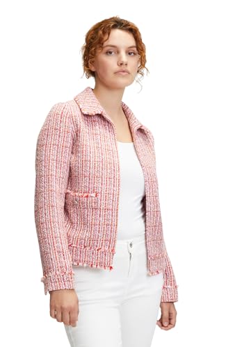 Cartoon Damen Tweedblazer mit Taschen Rosé/Pink,36 von Cartoon