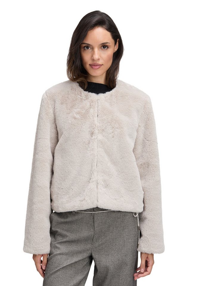 Cartoon Fellimitatjacke Damen mit Eingrifftaschen von Cartoon