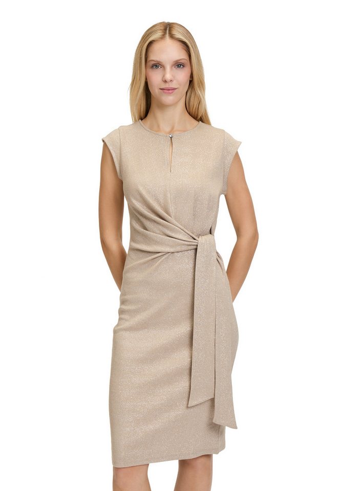 Cartoon Jerseykleid Damen mit Lurexfaden Form von Cartoon