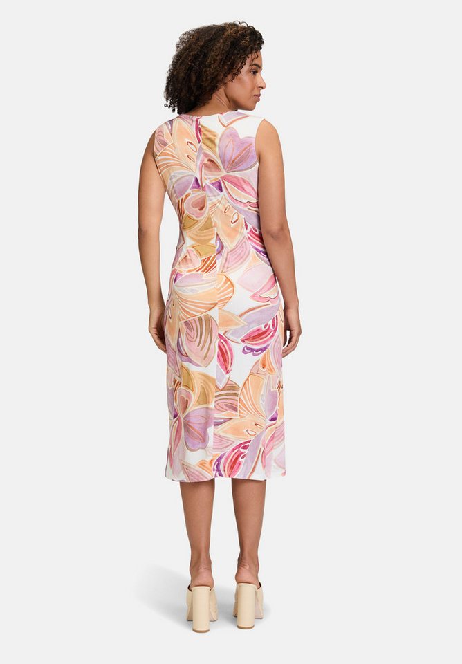 Cartoon Jerseykleid Damen mit Raffung Form von Cartoon