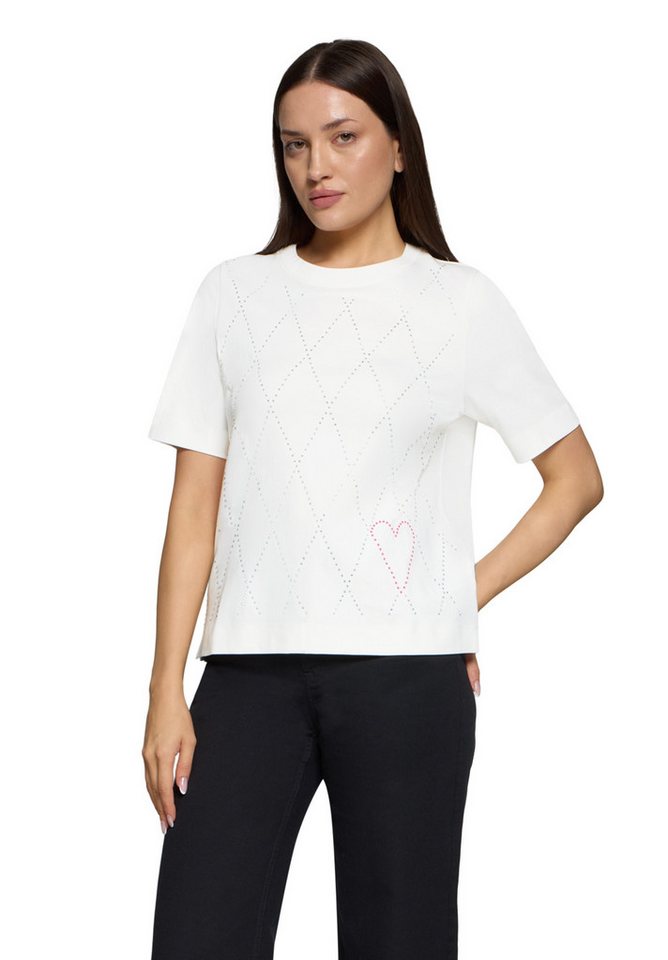 Cartoon Kurzarmshirt Damen mit Rundhalsausschnitt (1-tlg) von Cartoon