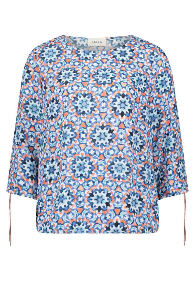 Cartoon Langarmbluse Bluse Kurz 3/4 Arm Cream/Blue von Cartoon