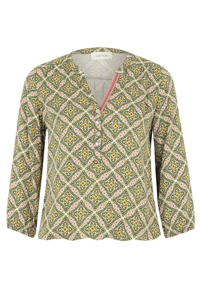 Cartoon Langarmbluse Bluse Kurz 3/4 Arm von Cartoon