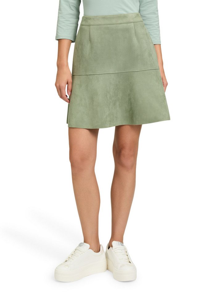 Cartoon Minirock Damen A-Linien-Rock mit Reißverschluss Material von Cartoon