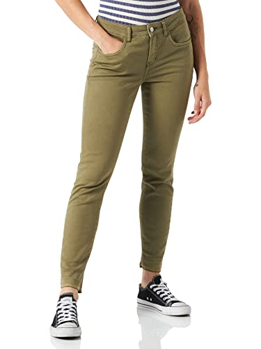 Cartoon Damen Modern fit Jeans Slim Fit Crocodile Green,44 von Cartoon