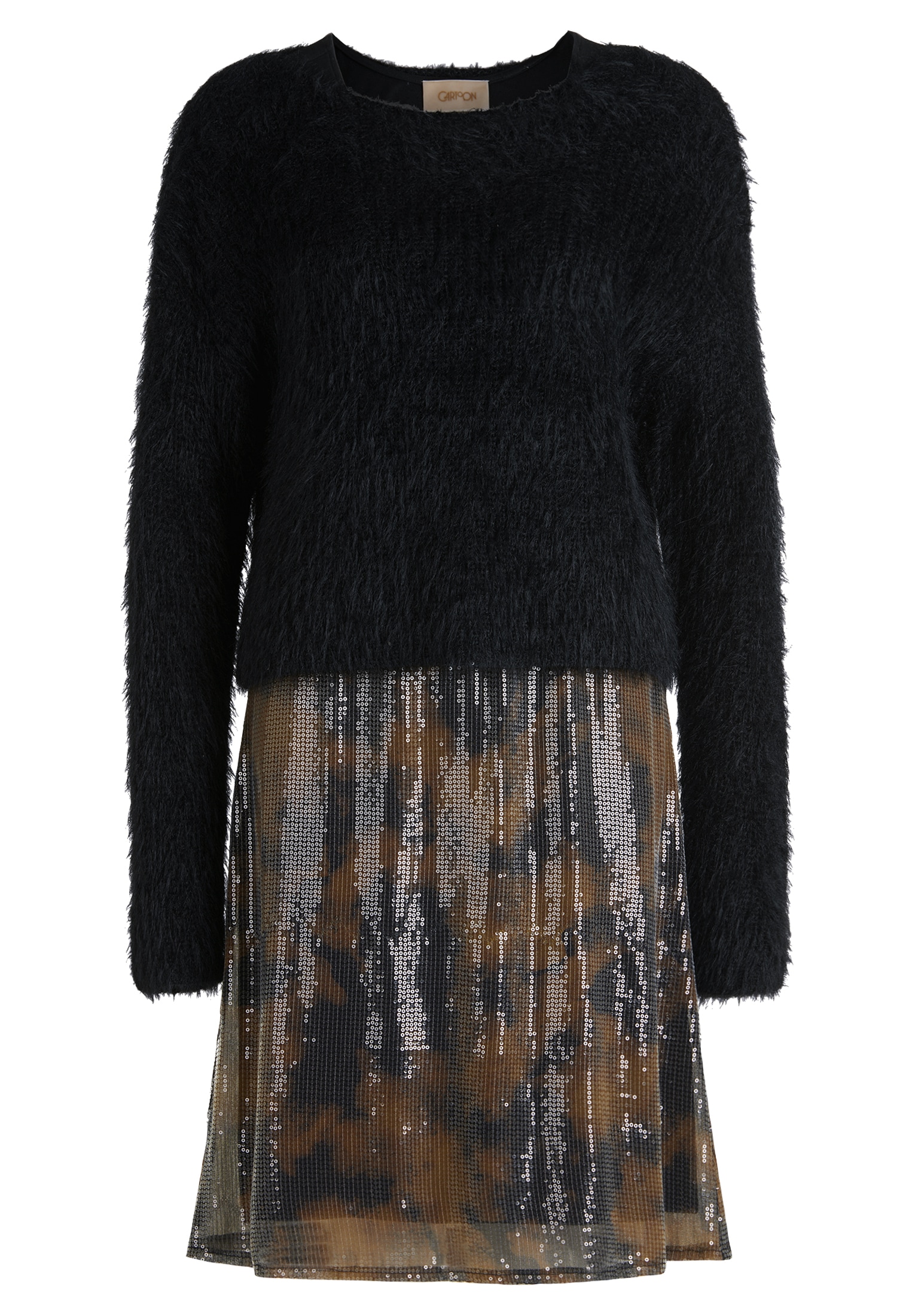 Cartoon Paillettenkleid "Cartoon Damen Pailletten-Kleid 2er Set", Design von Cartoon