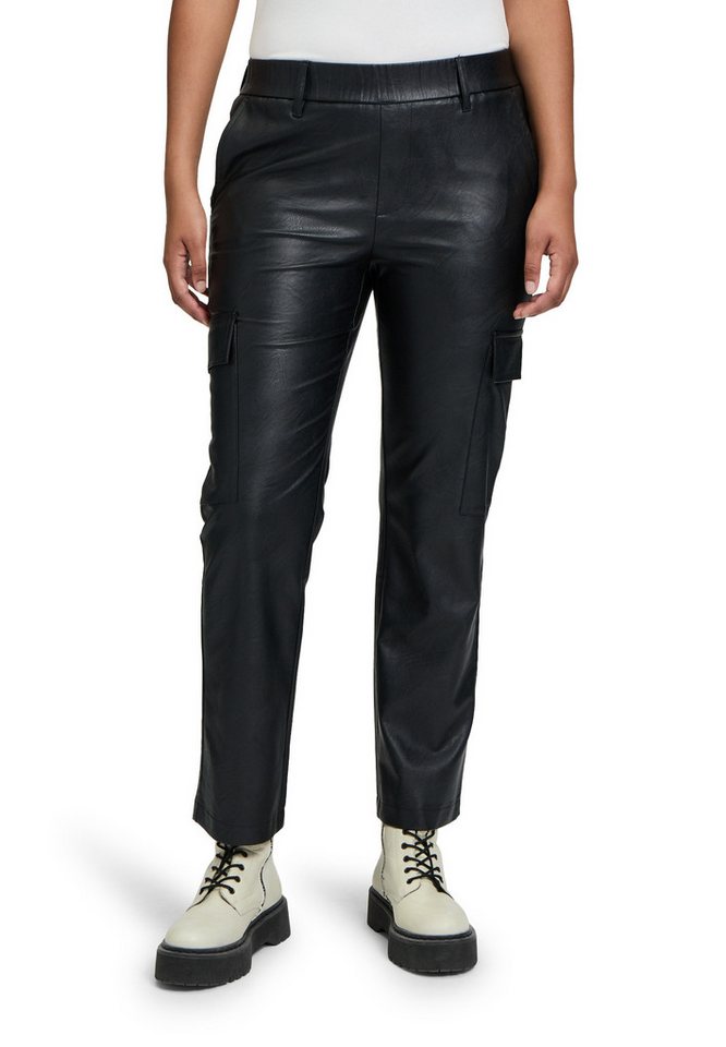 Cartoon Schlupfhose Damen Schlupfhose mit aufgesetzten Taschen Stoff von Cartoon