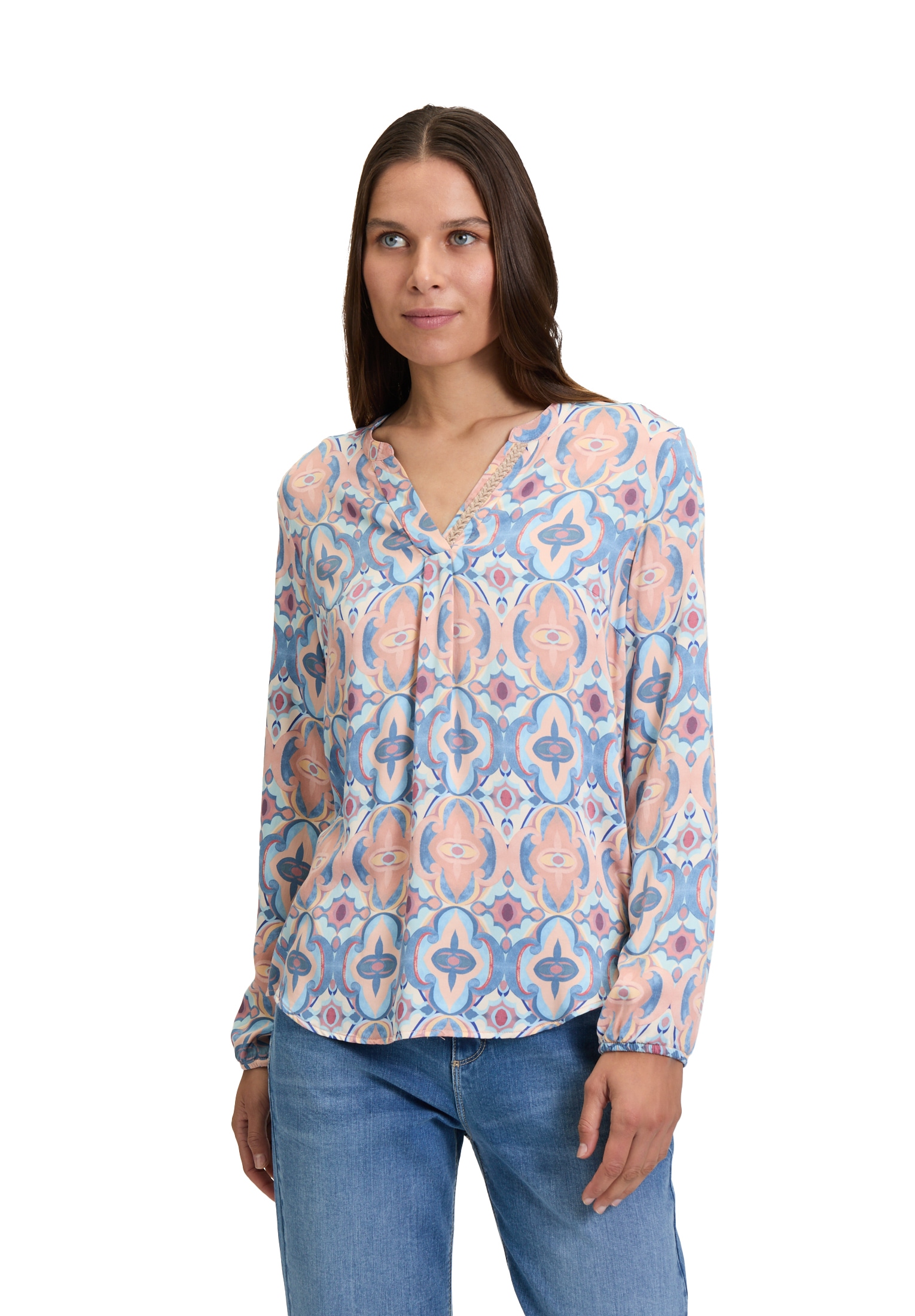 Cartoon Shirtbluse "Cartoon Damen Blusenshirt mit Muster" Cartoon Shirtbluse "Cartoon Damen Blusenshirt mit Muster" von Cartoon