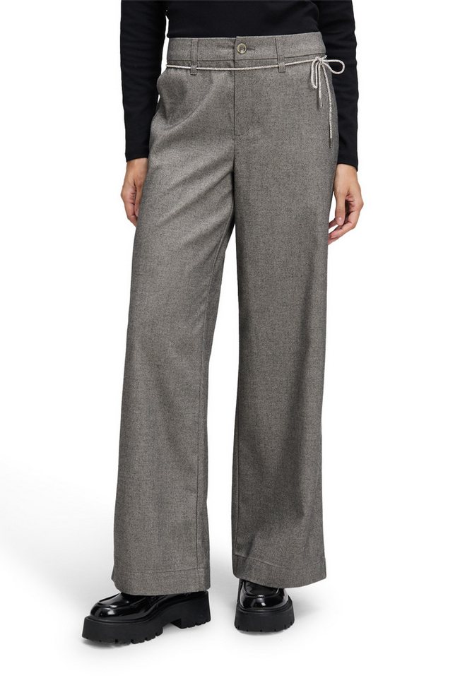 Cartoon Stoffhose Damen Casual-Hose mit Bindegürtel von Cartoon