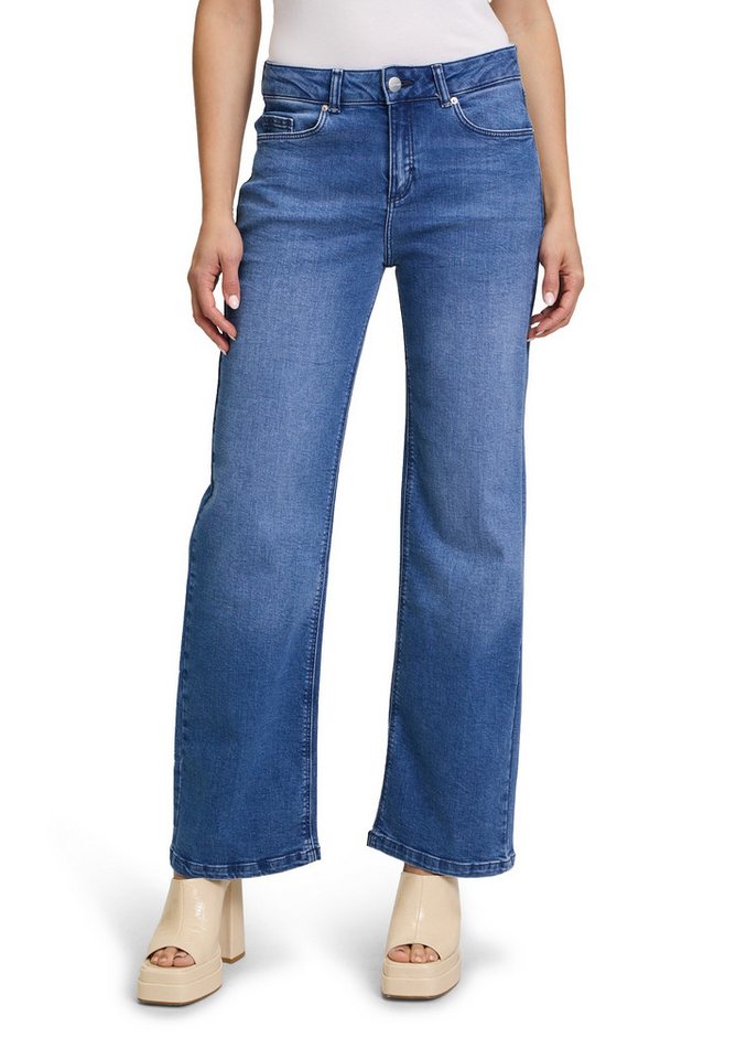 Cartoon Stretch-Jeans Damen Stretch-Jeans mit Eingrifftaschen von Cartoon