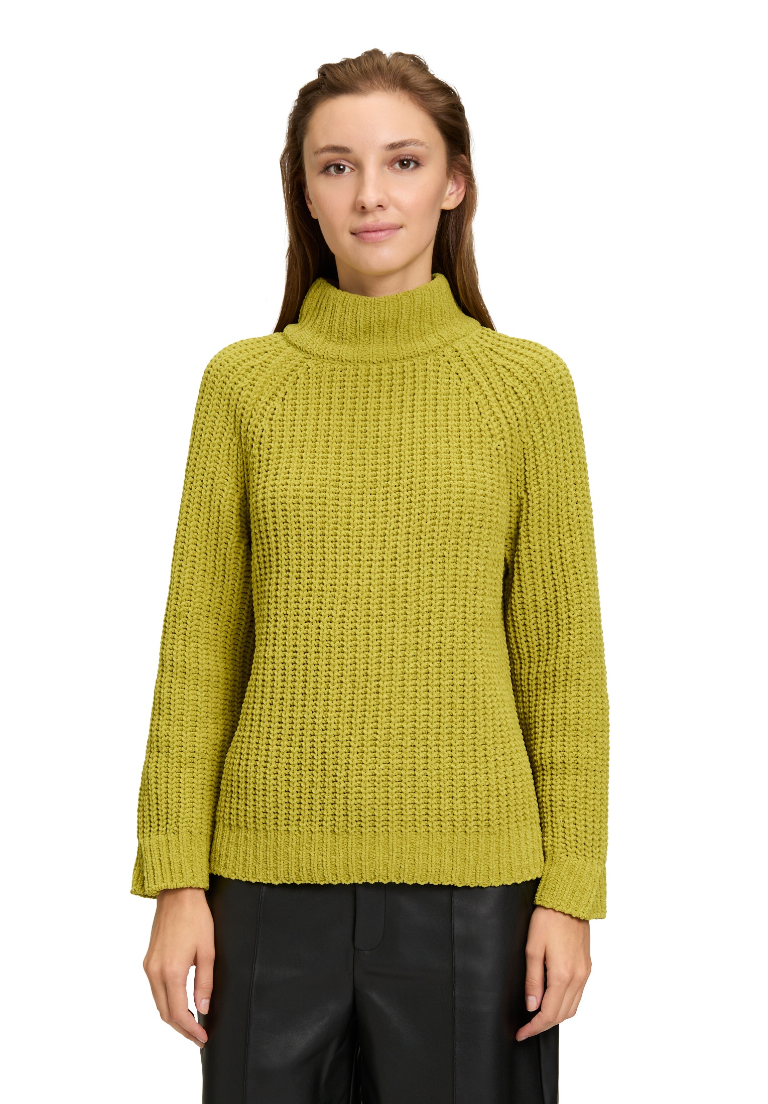 Cartoon Strickpullover "Cartoon Damen Strickpullover mit Stehkragen", (1 tlg.), Rippbündchen von Cartoon