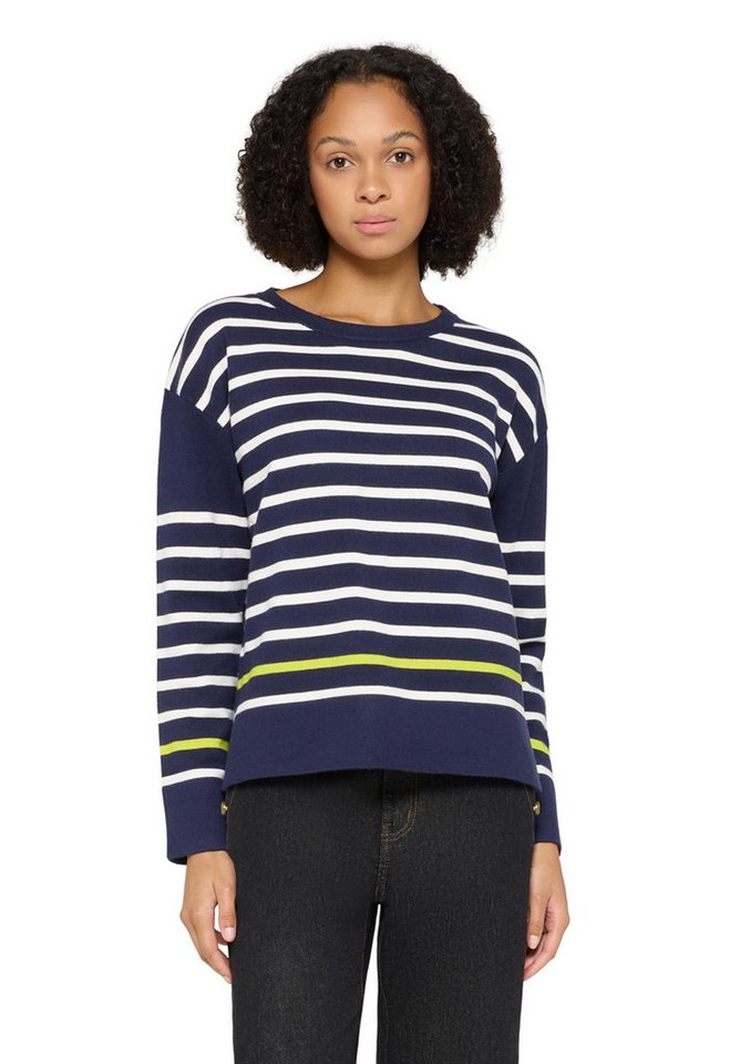 Cartoon Strickpullover Damen Strickpullover mit Rundhalsausschnitt (1-tlg) von Cartoon