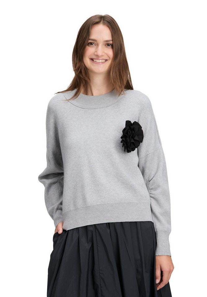 Cartoon Strickpullover Damen Strickpullover mit Rundhalsausschnitt (1-tlg) von Cartoon