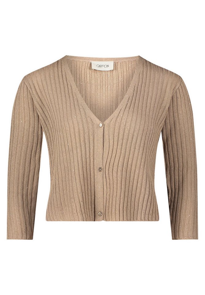 Cartoon Strickweste Strickjacke Kurz 3/4 Arm ELM von Cartoon