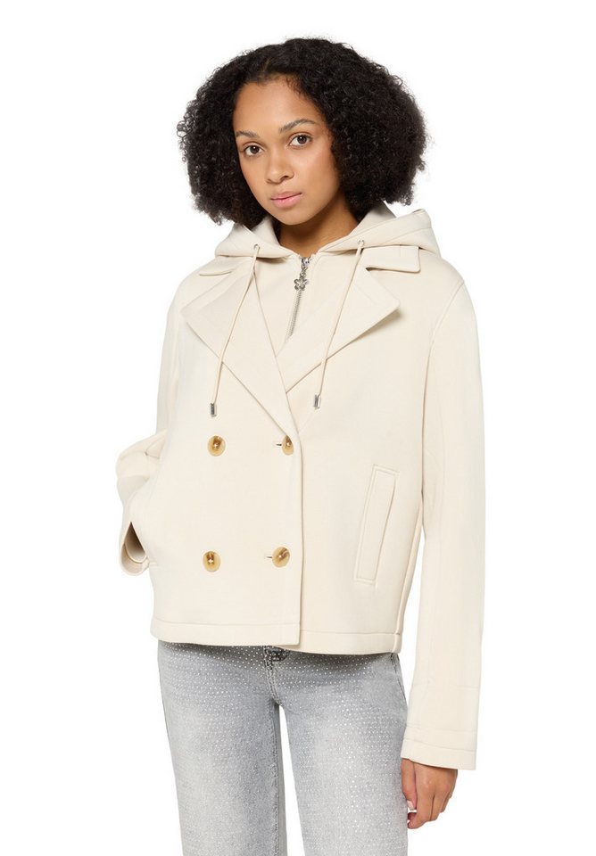 Cartoon Winterjacke Damen mit abnehmbarer Kapuze von Cartoon