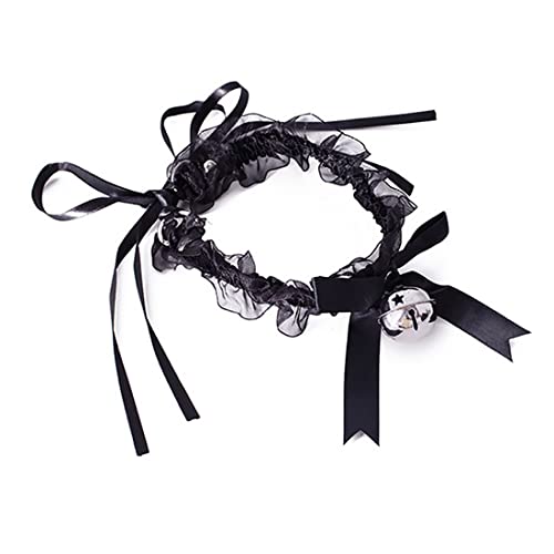 Carufin Sexy Schwarze Spitzenglockenhalsketten Lustige und niedliche Accessoires Retro-Halskette in Schalenform für Frauen und Mädchen Carufin Sexy Schwarze Spitzenglockenhalsketten Lustige und niedliche Accessoires Retro-Halskette in Schalenform für Frauen und Mädchen von Carufin