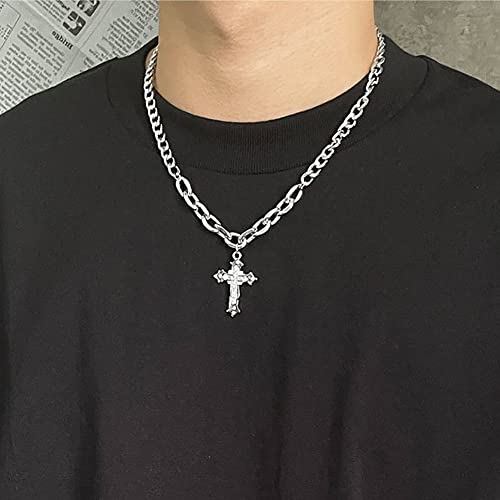 Carufin Titan Stahl Anhänger Halskette Zubehör Lange Halsketten Schmuck für Frauen und Männer Carufin Titan Stahl Anhänger Halskette Zubehör Lange Halsketten Schmuck für Frauen und Männer von Carufin