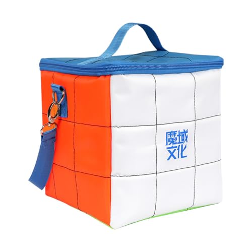 Caruner Multifunktionaler Magic Cube Organizer Tasche Puzzle Cube Aufbewahrungstasche Handtasche Schultertasche von Caruner