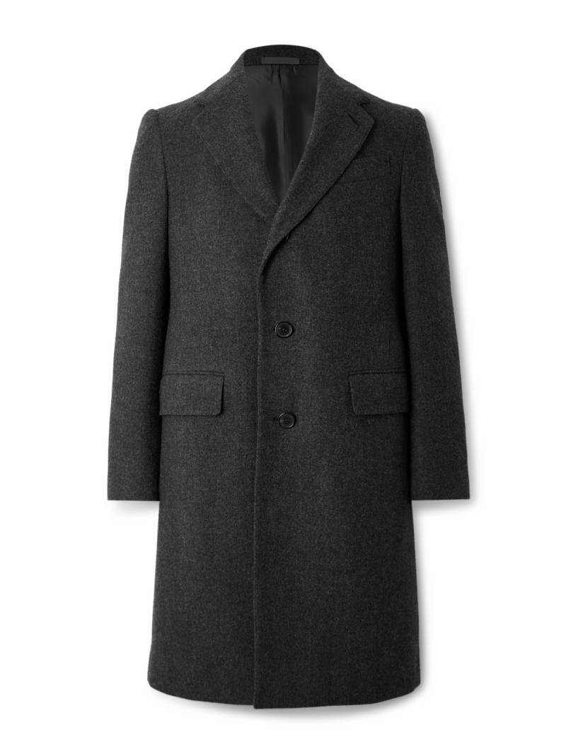 Caruso - Brushed Wool-Blend Overcoat - Men - Gray - IT 48 von Caruso