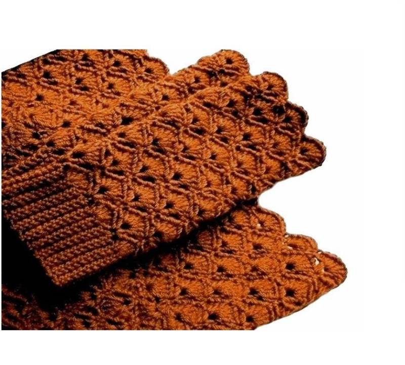 stulpen Montreal - Nahtlos Gehäkelt Farbauswahl Handmade stulpen Montreal - Nahtlos Gehäkelt Farbauswahl Handmade von CarvoKnitDesign