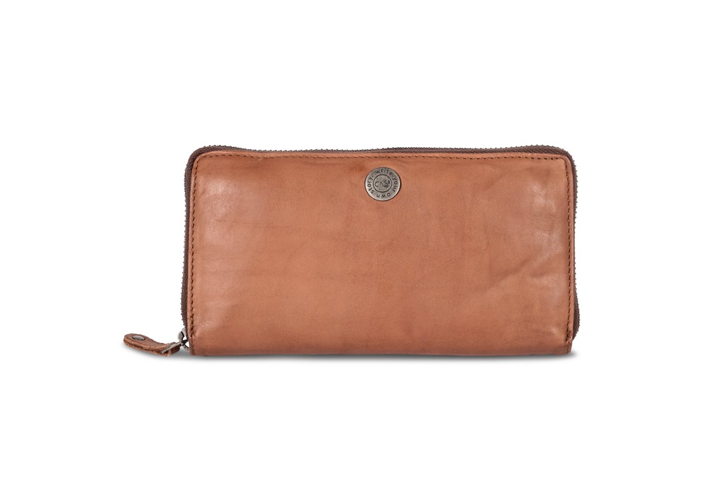 Cas8 Geldbörse Damen - Leder Portemonnaie, RFID Schutz, Portmonee für den Alltag von Cas8