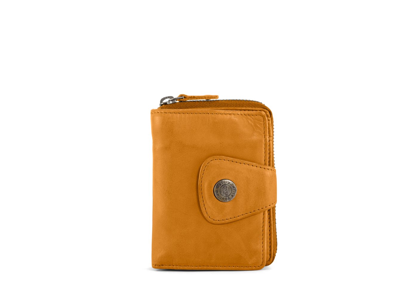 Cas8 Geldbörse Damen - Leder Portemonnaie, RFID Schutz, Portmonee für den Alltag von Cas8