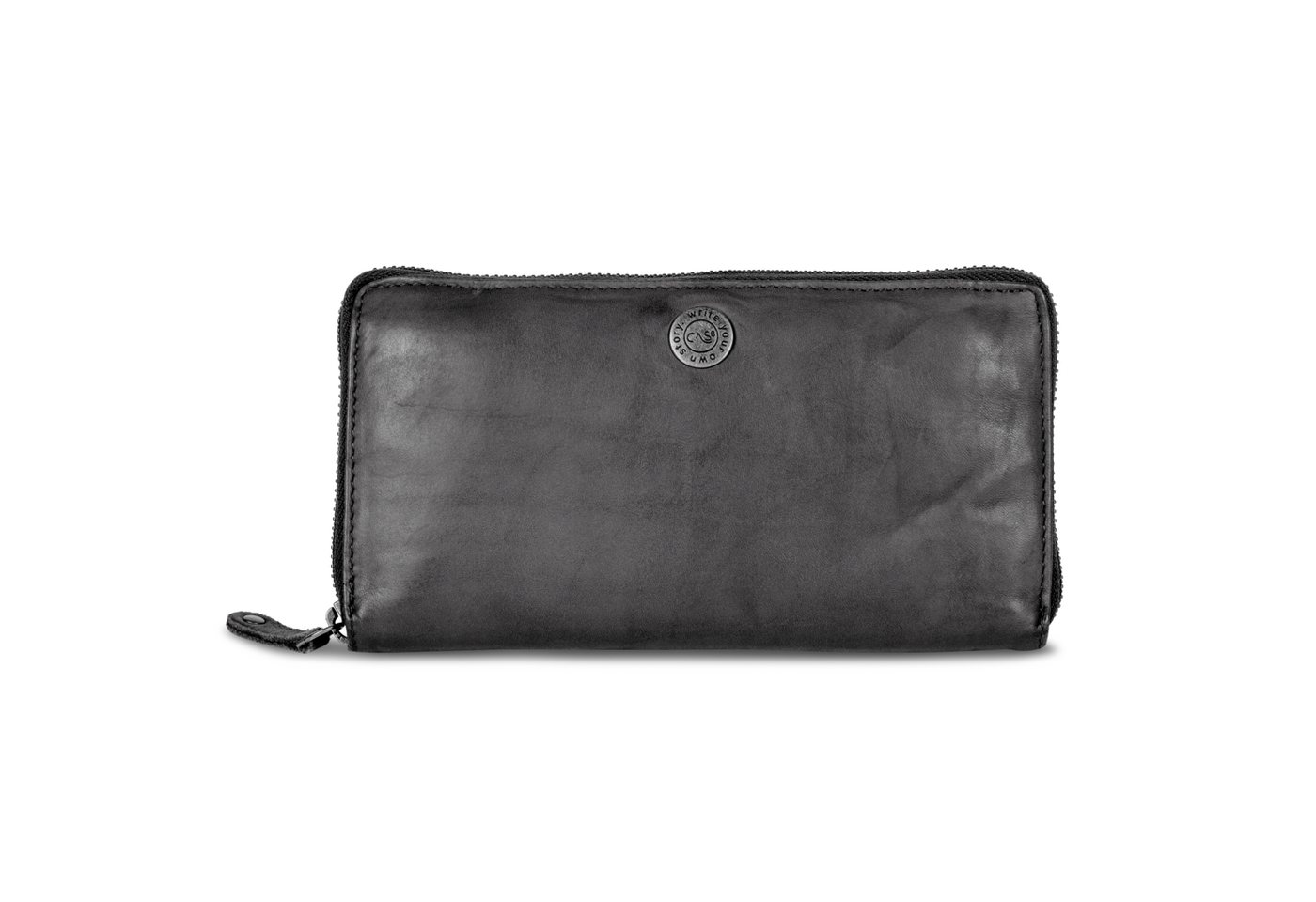 Cas8 Geldbörse Damen - Leder Portemonnaie, RFID Schutz, Portmonee für den Alltag von Cas8