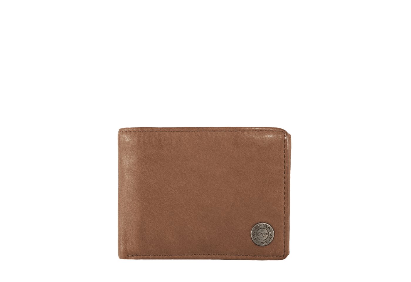 Cas8 Geldbörse Herren - Leder Portemonnaie, RFID Schutz, Portmonee für den Alltag von Cas8