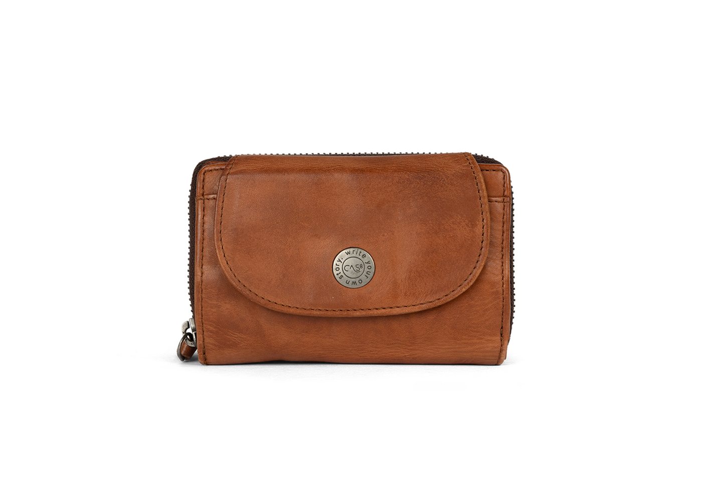 Cas8 Geldbörse MAGDA von Cas8 aus Echtleder – kompakt, funktional und elegant von Cas8