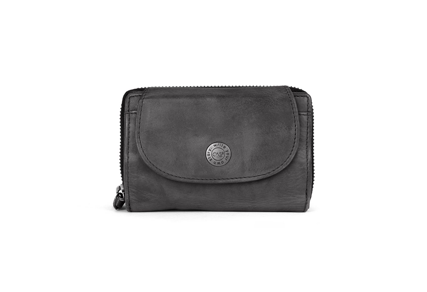Cas8 Geldbörse MAGDA von Cas8 aus Echtleder – kompakt, funktional und elegant von Cas8