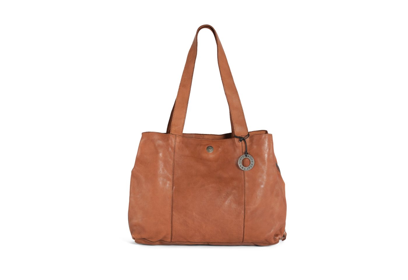 Cas8 Shopper Cas8 LEYLA - Damen Leder Tasche, Schultertasche mit vielen Fächern von Cas8