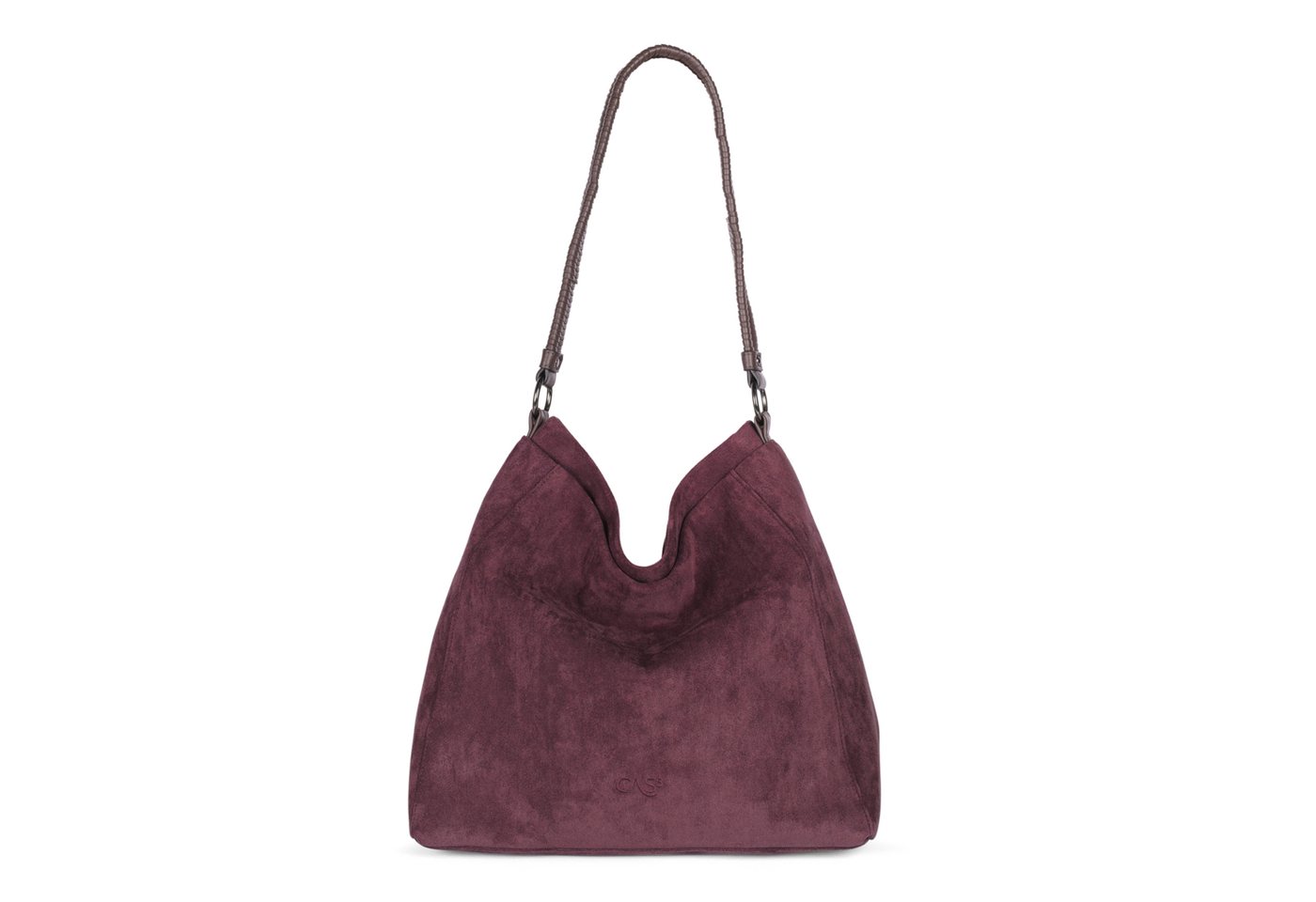 Cas8 Shopper Rike 34850 aus veganem Suede mit viel Platz und viel Funktionalität von Cas8